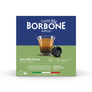 کپسول دولچه مدل decaffeinato بسته 16 عددی
