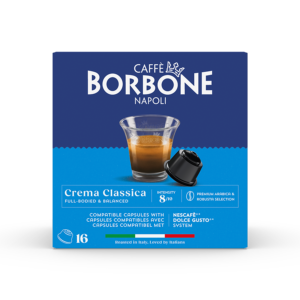 کپسول دولچه بوربن مدل crema classica بسته 16 تایی